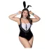 JSY 102 - costume da coniglietta nera (XL-2XL)