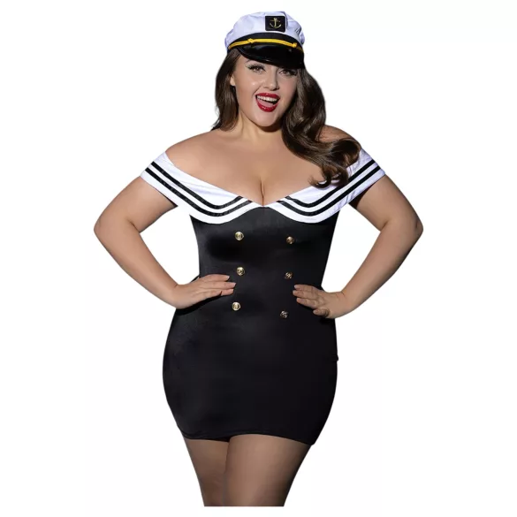 JSY 104 - costume da marinaio nero (XL-2XL)
