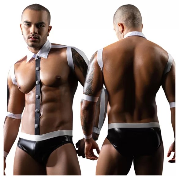 JSY 107 - costume da cameriere - nero