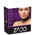 ZADO - Collare in pelle nera