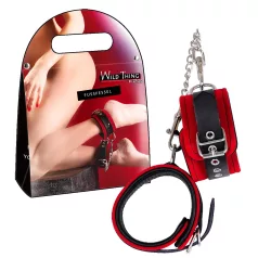 ZADO - polsini in pelle (rosso)