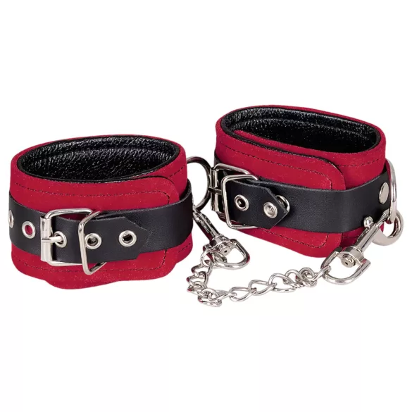 ZADO - polsini in pelle (rosso)