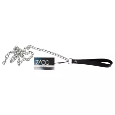 ZADO - guinzaglio BDSM in metallo per collare (argento)