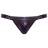 Svenjoyment - jockstrap uomo lucido - nero - XL