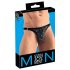Svenjoyment - Perizoma da uomo con strass (nero)