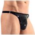 Svenjoyment - Perizoma da uomo con strass (nero)