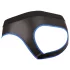 Svenjoyment - slip jockstrap aperto - nero/blu - L
