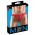Svenjoyment - slip uomo nero con lacci - rosso