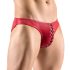 Svenjoyment - Slip da Uomo Nero con Lacci (Rosso)