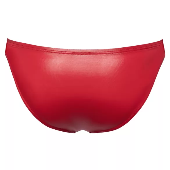 Svenjoyment - slip uomo nero con lacci - rosso