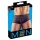 Svenjoyment - Boxer trasparente a righe (nero)