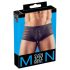 Boxer trasparente a righe - nero - M