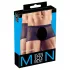 Svenjoyment - boxer trasparente set 2 pezzi - nero S-L