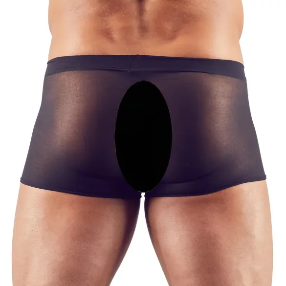 Svenjoyment - boxer trasparente set 2 pezzi - nero S-L