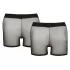 Svenjoyment - boxer trasparente set 2 pezzi - nero S-L