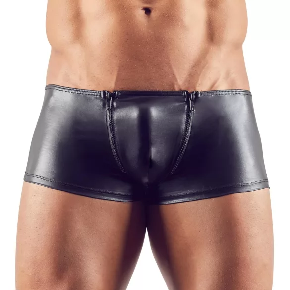 Svenjoyment - boxer uomo con zip - nero - M