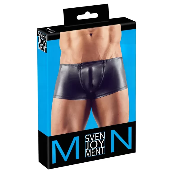 Svenjoyment - boxer uomo con zip - nero - XXL