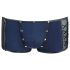 NEK - Boxer blu con laccetti in rete nera