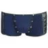 NEK - boxer nero con lacci e inserti in rete (blu)