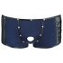 NEK - Boxer blu con laccetti in rete nera