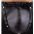 Svenjoyment - boxer opaco con cerniera e strass (nero)