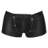 Svenjoyment - boxer opaco con cerniera e strass (nero)