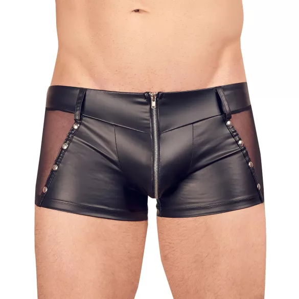 Svenjoyment - boxer uomo lucido - nero - XL