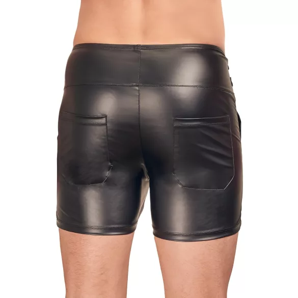 NEK - boxer uomo allungato - fibbia metallica - nero