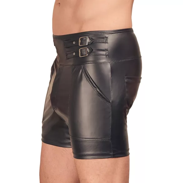 NEK - boxer uomo allungato - fibbia metallica - nero - M