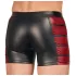 NEK - boxer uomo con inserti laterali rossi e zip - nero - L