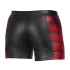 NEK - boxer uomo con inserti laterali rossi e zip - nero - L