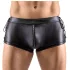 Svenjoyment - boxer uomo opaco con lacci laterali - nero - XL