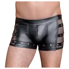 NEK - boxer uomo borchiato con cerniera - nero