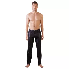 NEK - pantaloni effetto lucido - nero