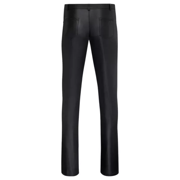 NEK - pantaloni effetto lucido - nero