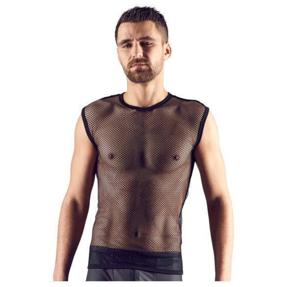 Svenjoyment - maglia rete uomo - nero