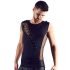 Svenjoyment - Maglia da Uomo con Lacci (Nera) - L