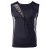 Svenjoyment - Maglia da Uomo con Lacci (Nera) - L