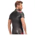 NEK - felpa uomo con zip e inserti rossi - nero - M