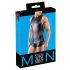 Top maschile opaco con allacciatura laterale Svenjoyment (nero)  - L