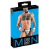 Svenjoyment - tanga da cameriere uomo - set costume nero bianco
