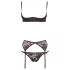 Cottelli - set erotico 3 pezzi - nero