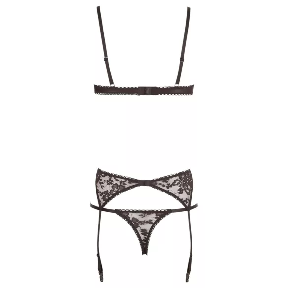 Cottelli - set erotico 3 pezzi - nero