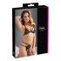 Cottelli - Set in pizzo aperto (nero) - M