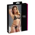 Cottelli - completo intimo aperto in pizzo - nero - XL