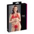 Cottelli - Set di reggiseno in pizzo aperto (rosso)