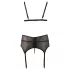 Cottelli Plus Size - Set intimo donna curvy - pizzo nero