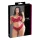 Cottelli Plus Size - set reggiseno e slip in pizzo morbido - rosso