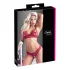 Cottelli - set reggiseno erotico in pizzo rosso - L