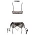 Cottelli Bondage - Set di lingerie in pizzo (5 pezzi) - M